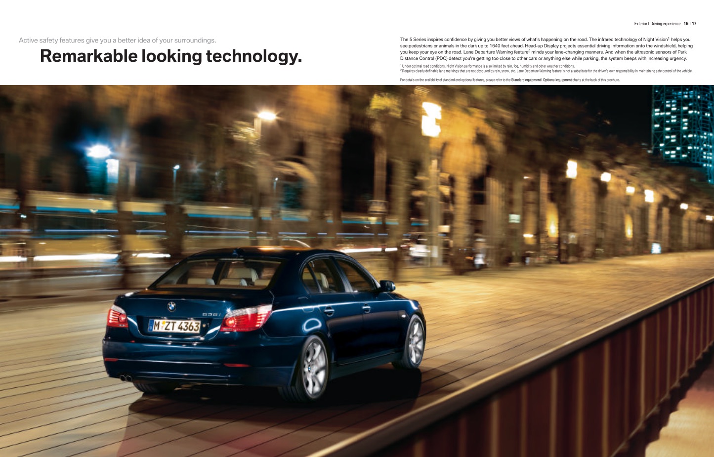 2010 BMW 5-Series Brochure Page 8